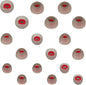 Silicone Earbud Covers - Replacement Ear Tips for In-Ear Headphones - S, M, L - 9 Pairs