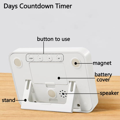 MOSTRUST Digital Countdown Days Timer Clock