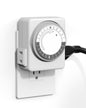 HBN Indoor Outlet Timer, 24 Hour Mechanical Plug Dual Outlets 2 Pack