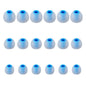 Earbud Tips Soft Silicone Earbuds Replacement Tips Fit for in-Ear Headphones(Inner Hole from 3.8mm - 4.2mm Earphones) 9 Pairs S/M/L