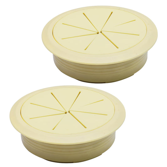 BOPOREAE 2 Pcs Desk Grommet 2-1/16" (53mm), Desk Hole Cover for Cables