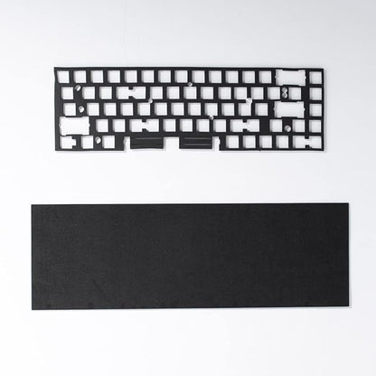 Mintcaps 2-Piece Set Keyboard Sound Dampening Foam - 68 Layout Silencer Pad Gasket EVA Switches Dampener for Mechanical Keyboard