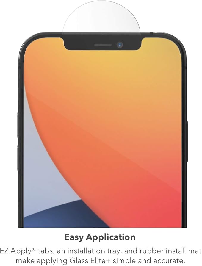 ZAGG invisibleSHIELD Glass Elite Plus Screen Protector For iPhone XR/11/12/12 Pro