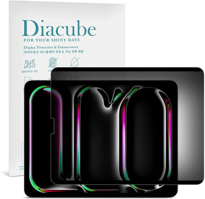360° 4-Way Magnetic & Nano Adsorption Privacy Screen Protector for iPad Pro 11 Inch M4 2024 | Detachable, Anti-Spy, Anti-Fingerprint | Works in Both Landscape & Portrait Modes