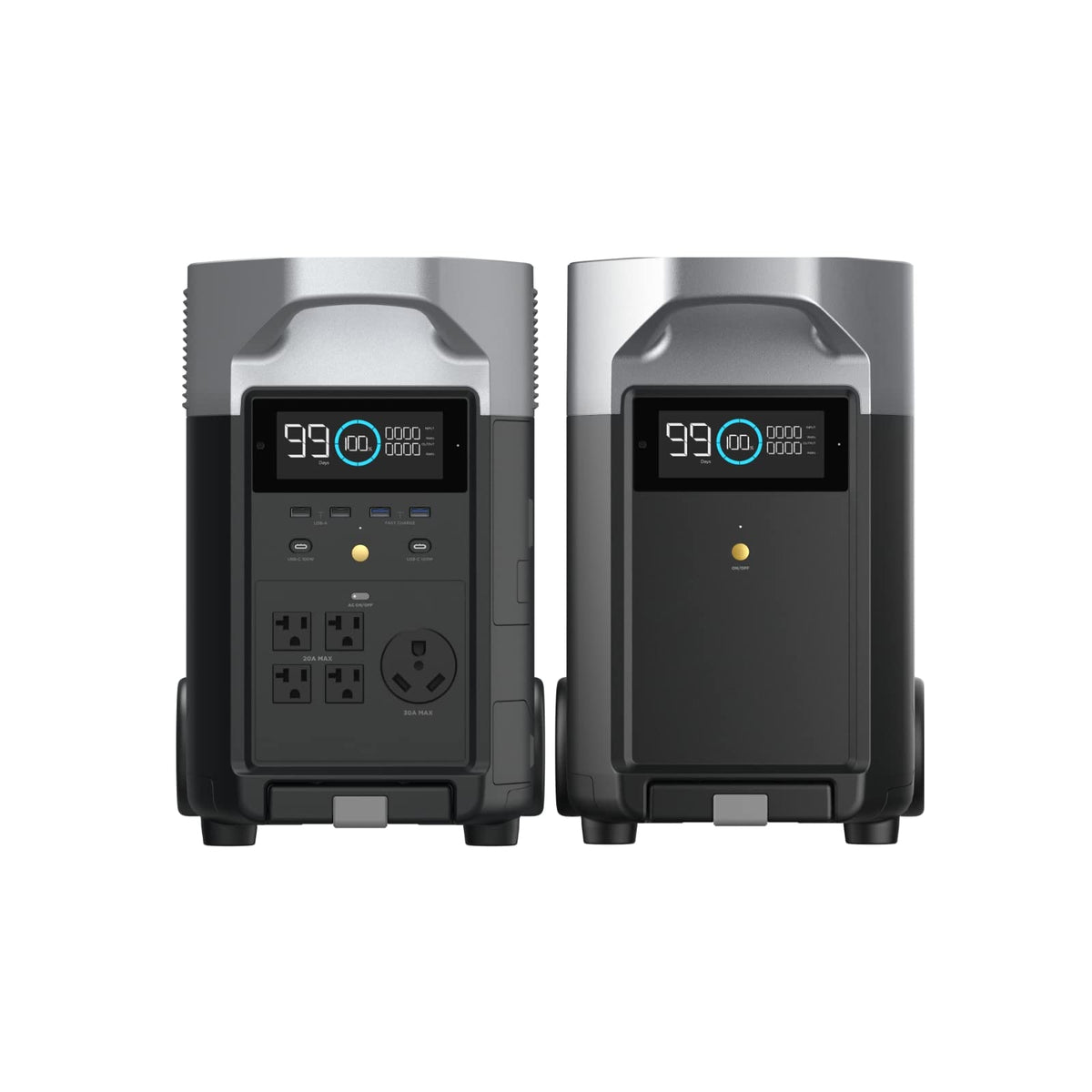 EF ECOFLOW Solar Generator 3.6KWh DELTA Pro with 400W Portable Solar Panel