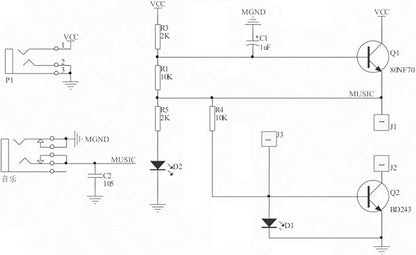 Soldering Practice Kit Music Black Tesla Coil (B)