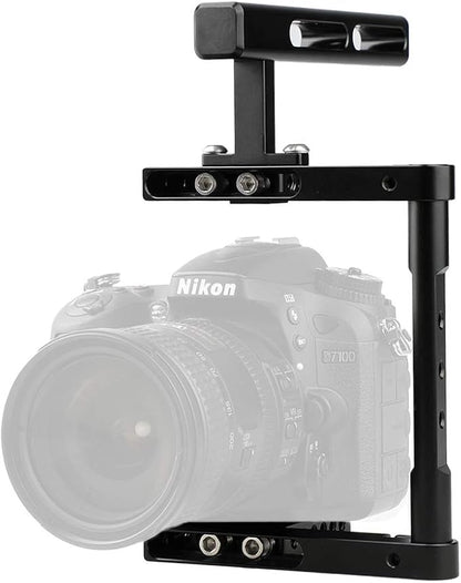 CAMVATE Basic Camera Cage Rig with Top Handle Universal Use - 1897
