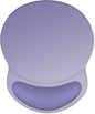 ITNRSIIET Ergonomic Mouse Pad with Comfort Gel Wrist Rest, Non-Slip PU Base, Smooth Textured Surface, Reduces Hand Fatigue & Wrist Pain, 8.7 x 7.2 Inch for Office Gaming Home, Purple Gradient