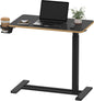 SANODESK 24''Pneumatic Height Adjustable Overbed Bedside Table Mobile