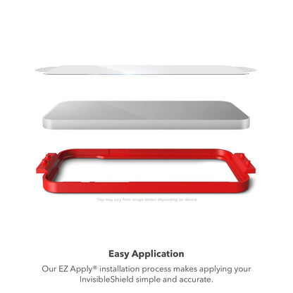 ZAGG Glass Elite Screen Protector - Made for iPhone 13 mini 5.4 - Case Friendly Screen - Impact & Scratch Protection - InvisibleShield - clear