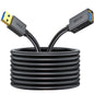 VCZHS Tech USB Extension Cable 3.3ft, USB 3.0 Extender for High-Speed Data Transfer & Fast Charging, Durable & Flexible for Mouse, Keyboard, Printer, Flash Drive, Webcam, and More