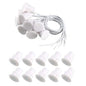 Magnetic Reed Switch RC-36 NC Recessed Wired Window Door Contact Sensor for Home Security and Burglar Alarm Systems 10 Pcs (Pack of 5)