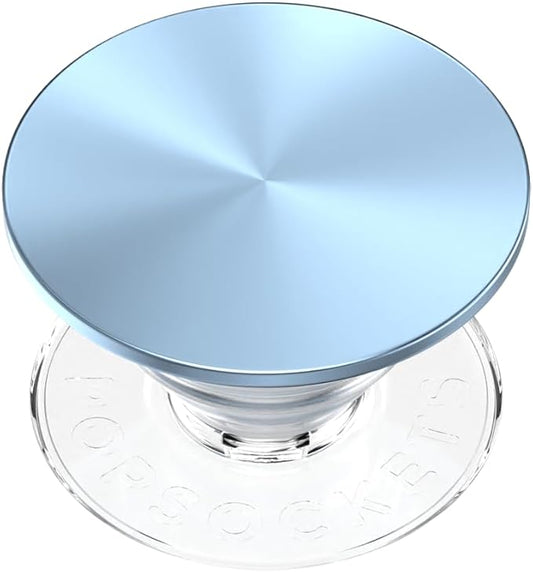 PopSockets Adhesive Phone Grip, Holder, Phone Stand, Metal - Blue Sigh
