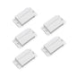 Magnetic Reed Switch NC NO COM Surface Mount Wired Door Window Contact Sensor with Cover for Home Security and Burglar Alarm Systems MC-31 5pcs