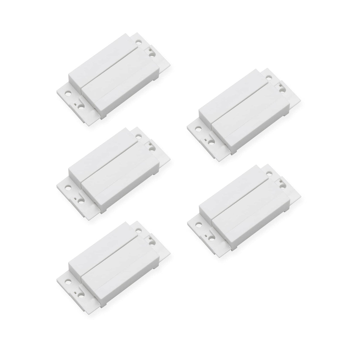 VictorsHome Magnetic Reed Switch NC NO COM Surface Mount Wired Door Window Contact Sensor with Cover for Home Security and Burglar Alarm Systems MC-31 5pcs