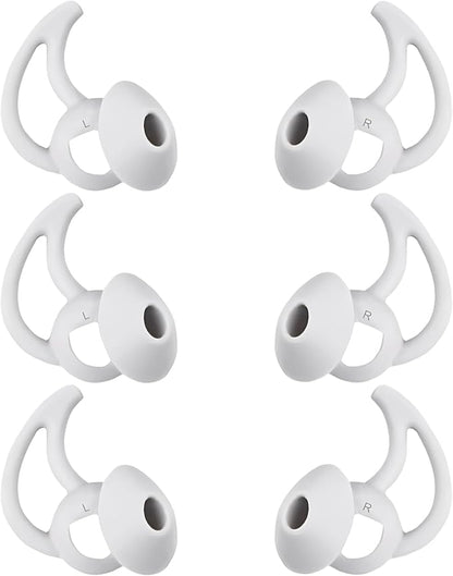 Silicone Ear Tips Replacement Earbud Tips Compatible with Bose Quietcomfort and Sport Headphone Ear Bud Tips Earbud Covers Large 3 Pairs