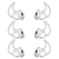 WKYMY Earbud Replacement Tips Silicone Earbud Tips Ear Bud Covers Compatible with Bose Quietcomfort and Sport Headphone Ear Tips 3 Pairs S M L Black