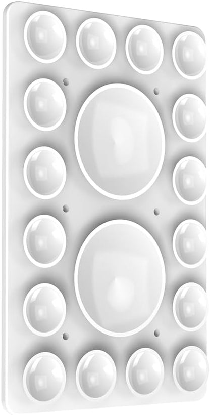 Silicone Suction Phone Holder Mount,Silicon Adhesive Phone Accessory for iPhone and Android, Hands-Free Mirror Shower Phone Holder,TikTok Videos and Selfies (White, Single Sided)