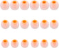 Earbud Replacement Tips Silicone Earbud Tips Earbud Covers Fit for in-Ear Headphones (Inner Hole 3.8mm -5.1mm) Earbud Rubber Tips Eartips 9 Pairs S/M/L