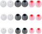 Earbud Replacement Tips Silicone Earbud Tips Earbud Covers Fit for in-Ear Headphones (Inner Hole 3.8mm -5.1mm) Ear Tips Earbud Rubber Tips 9 Pairs S/M/L