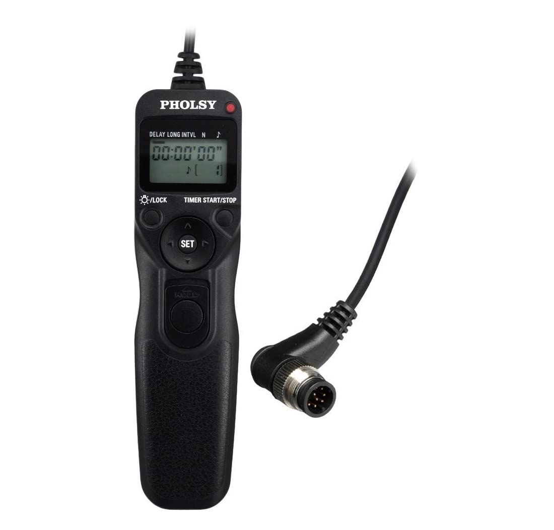 PHOLSY S8 Timer Remote Control Cable with Intervalometer for Sony