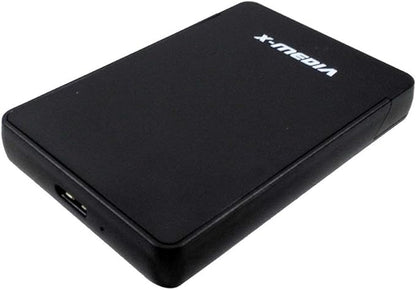 X-MEDIA XM-EN2279U3 2.5-Inch Tool-Free USB 3.0 SATA SSD HDD Hard Disk Drive External Enclosure Case | Support 7mm / 9.5mm Height HDDs