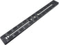 PU-350 350mm Universal Long Quick Release Plate Dual Dovetail Slide Rail with D-Ring Screw for Ball Head Tripod Mount DSLR Camera Arca Swiss Compatible
