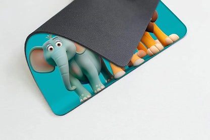 Square Mouse Pad Cute Animal-1,Gaming Mouse Pads for Desk,Soft Computer Waterproof Non-Slip Mouse Mat