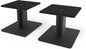 Kanto SP6HD Desktop Speaker Stands for Medium/Large Bookshelf Speakers & Mid-Size/Full-Size 4”-7” Studio Monitors | 6" Tall | Black | Pair
