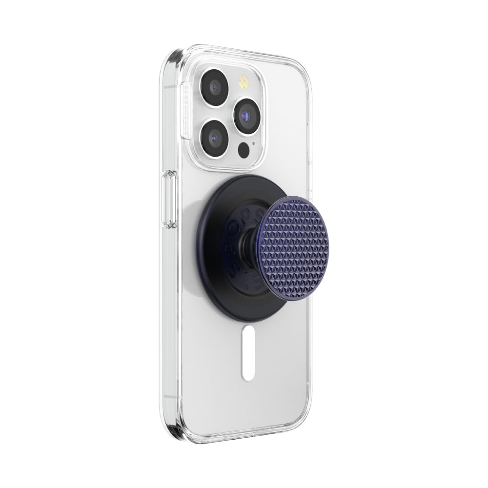PopSockets Phone Grip for MagSafe, Magnetic Holder- Basic Naval