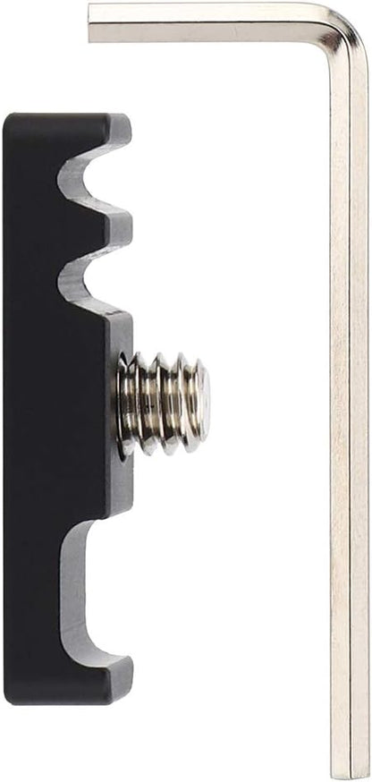 Camera Cage Cable Clamp - Portable Cage Fitting Wire Clip - Accessories Fixed Clip - 1/4 Inch Universal Lightweight Mounting