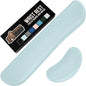 GORILLA GRIP Memory Foam Wrist Rest for Computer Keyboard, 2 Piece Gray