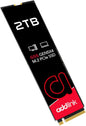 Addlink G55 2TB PCIe 5.0 Gen5 NVMe M.2 SSD- Up to 10,300 MB/s - PC Gaming Upgrade, Photography, Video Editing & Design - Internal Solid State Drive (ad2TBG55M2P)