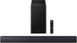 Samsung B-Series Soundbar HW-B550F 2.1 ch DTS Virtual:X Soundbar with Subwoofer (2025 Model) Voice Enhance Mode, Bass Boost, Adaptive Sound