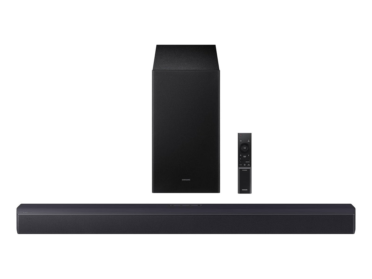 Samsung HW-B750D/ZA 5.1 ch Soundbar w/ Dolby Audio, Surround Sound expansion, Bass Boost, Adaptive Sound, DTS Virtual:X, Wireless Subwoofer, 2024