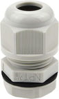 XHF 50 Pcs 3/8" IP68 Strain Relief Nylon Cord Grip Waterproof NPT Cable Glands Adjustable UL Listed and RoHS Compliant(Grey)