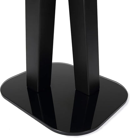 EXIMUS One Pair Fixed Height Universal Speaker Floor Stands - Black - 600 Series
