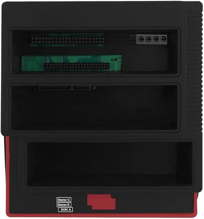 Zopsc USB 3.0 SATA/IDE HDD Docking Station Three-Bay Offline Clone HUB Reader 12V / 3A Independent Power Supply External Hard Drive Docking Station(US) 100-240V