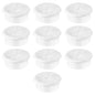 2" White Desk Grommet, JTemgle Flexible Cable Grommet Rubber Cable Hole Cover Wire Organizer Caps Desktop Cord Management for Home Office TV Stands Tabletops, 10 Pieces