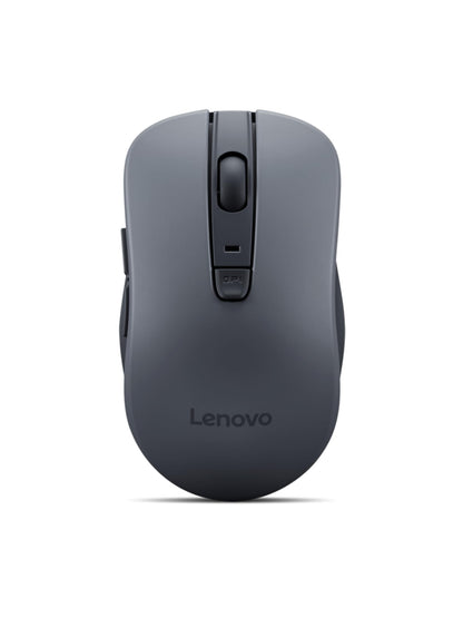 Lenovo WL310 Bluetooth Silent Mouse, Ergonomic, Adjustable DPI, Silent Clicks, Bluetooth 5.0, Portable for Windows, Mac, and Chromebook, Grey