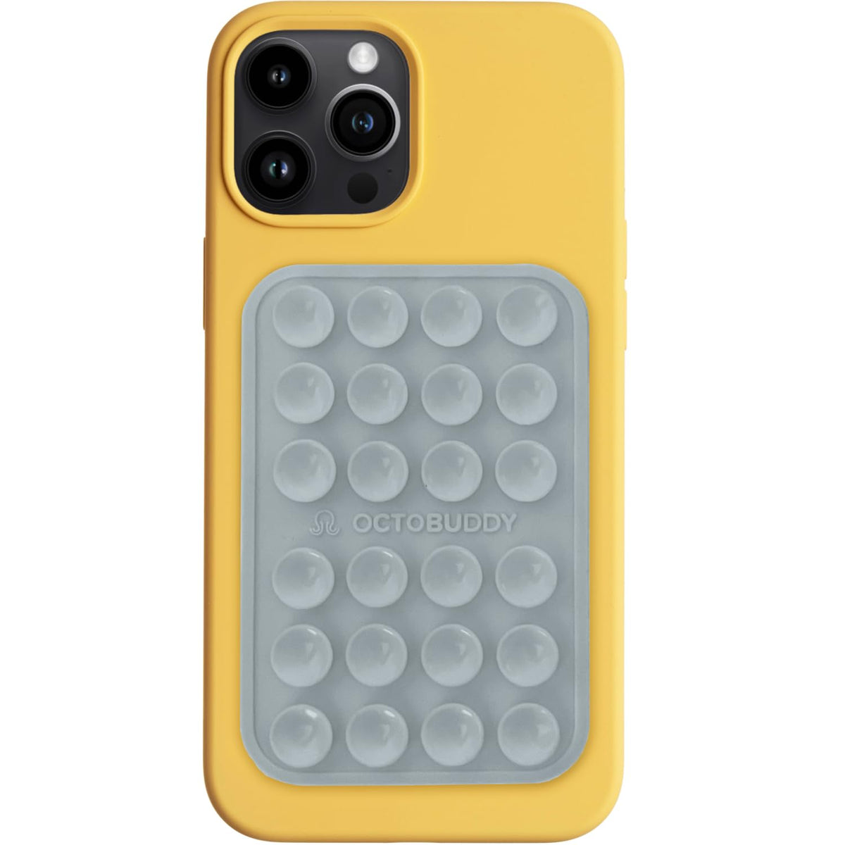 OCTOBUDDY Classic MAX - Silicone Suction Phone Case Adhesive Mount