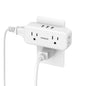 TESSAN Wall Outlet Extender, Multi Plug Mini Wall Expander, Grey