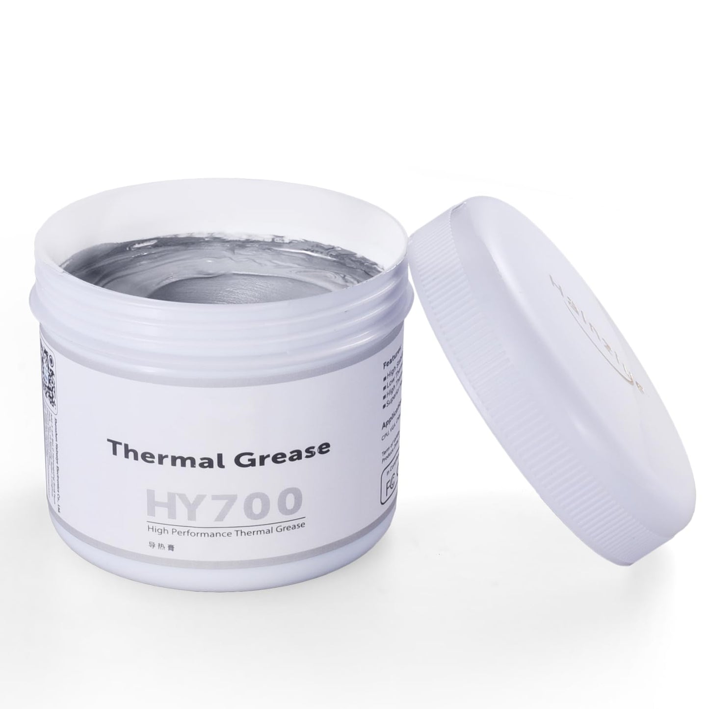 HY500-100g CPU Thermal Heatsink Grease Paste Compound Thermal Conductivity: >1.93W/m-k Carbon Based High Performance for CPU PC GPU -100 Grams