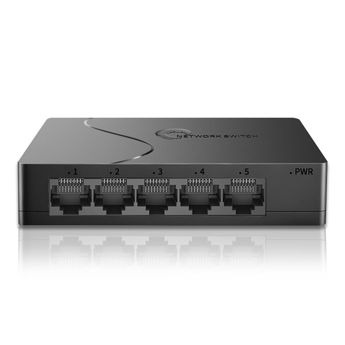 8 Port Gigabit Switch, Easy Smart Managed Ethernet Switch, Network Hub, Ethernet Splitter, Plug & Play, Fanless Metal Design, VLAN, Qos, Support PoE Powered, Desktop or Wall Mount