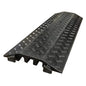 Kable Kontrol Drop Over Floor Cord Cover – 36” Inch Long 1 Channel Cable or Wire Protector – 20 Pcs Bulk Pack - Rubber Ramp for Indoor and Outdoor Use – Yellow