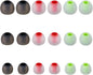 Earbud Tips Soft Silicone Earbuds Replacement Tips Fit for in-Ear Headphones(Inner Hole from 3.8mm - 4.2mm Earphones) 9 Pairs S/M/L