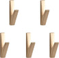 5 Pack Coat Hook,Wall Hooks,Coat Hooks Wall Mount, Metal Wall Hooks Holder for Hanging Clothes, Hats, Bags, Towels, Keys