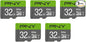 PNY Elite™ Dash Camera Class 10 U1 V10 microSDHC Flash Memory Card - up to 100MB/s Read Speed, Full HD Photo & Video, Ideal for Dash Cams, Compatible with DSLR Cameras, HD Video Cameras, 5-Pack