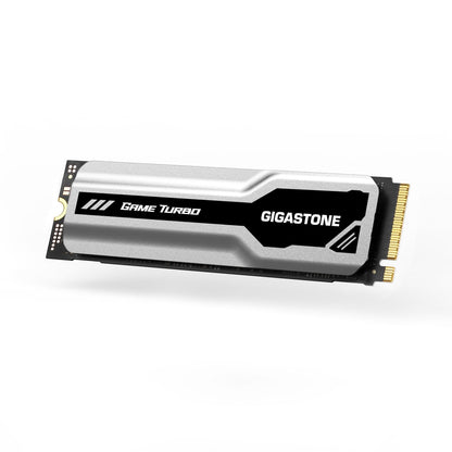 Gigastone M.2 SSD 2TB PCIe 3.0 NVMe SSD 3,500MB/s Internal Gaming Solid State Hard Drive Turbo Speed Heatsink Cooling Heat Dissipation PC Laptop Storage for Gamers Video Editing Creators