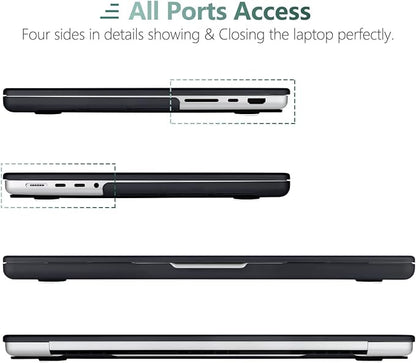DONGKE for M4 MacBook Pro 16 Inch Case 2024 2023 2021 A3403 A3186 M3 A2991 M2 A2780 M1 A2485 Pro/Max Chip, Plastic Hard Shell Case & Keyboard Cover for Mac Pro 16 with Touch ID, Colorful Mandala